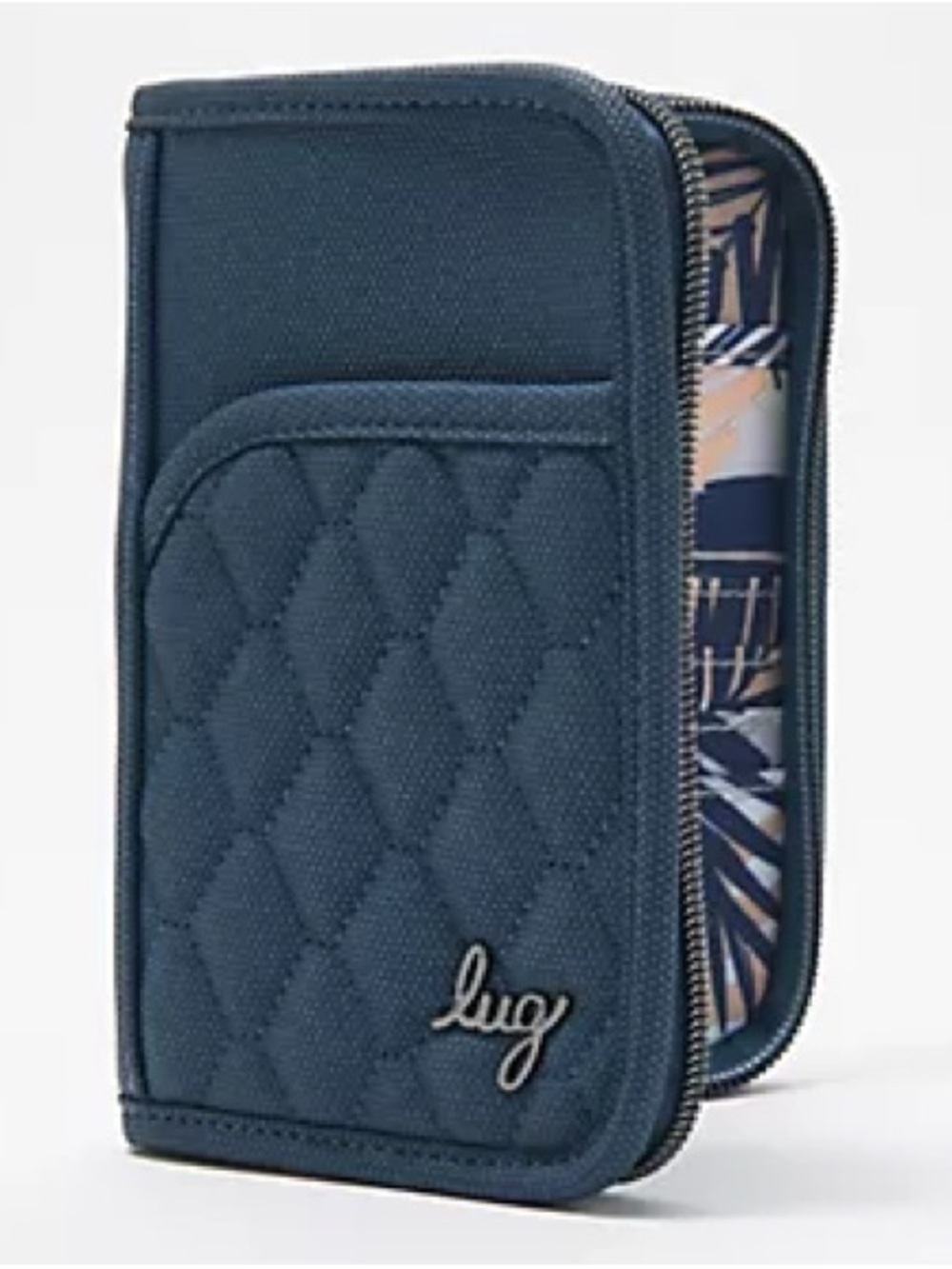 Lug Matte Luxe Passport Travel Wallet - Pilot ~ Black